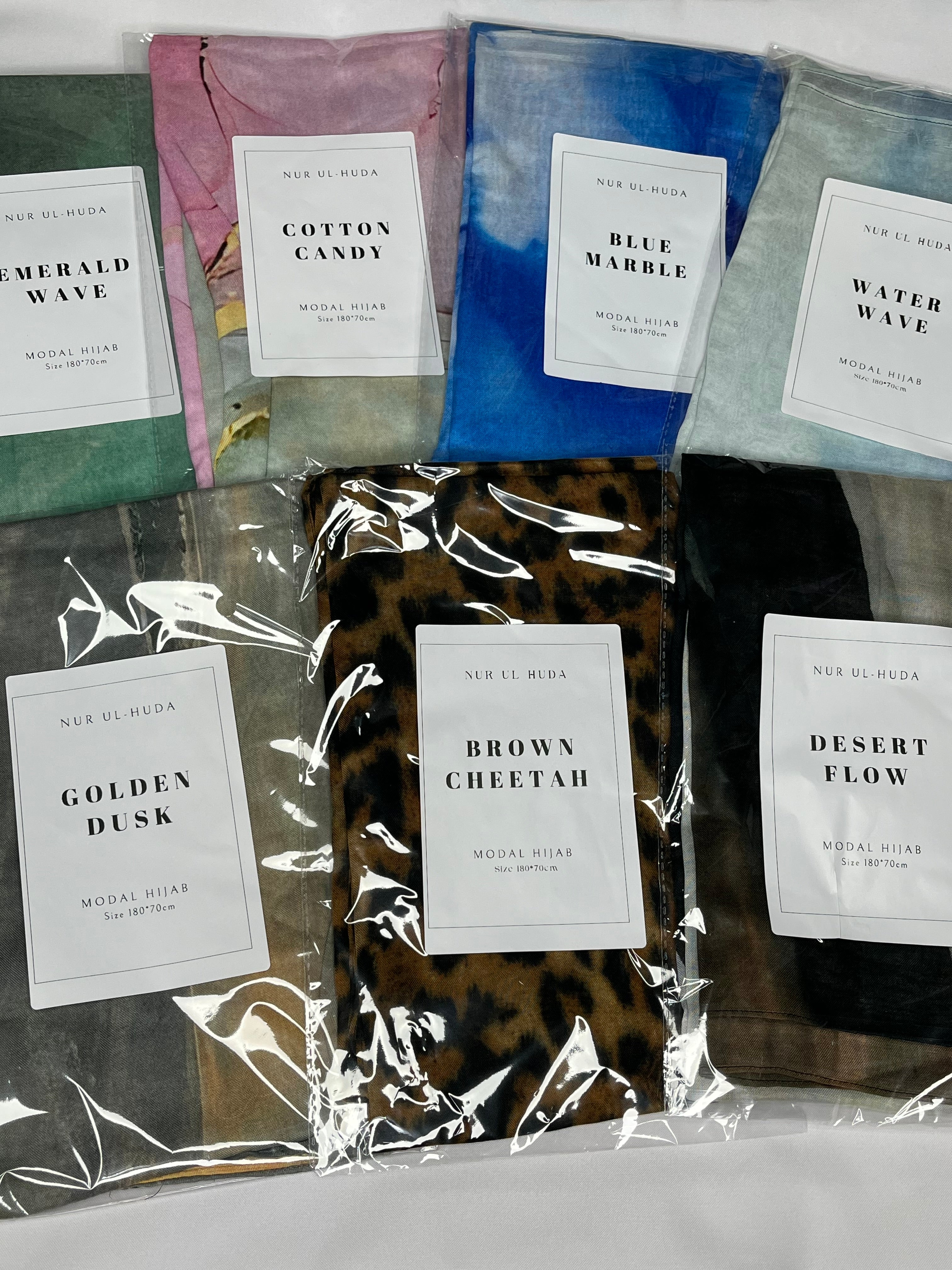 Printed modal hijabs
