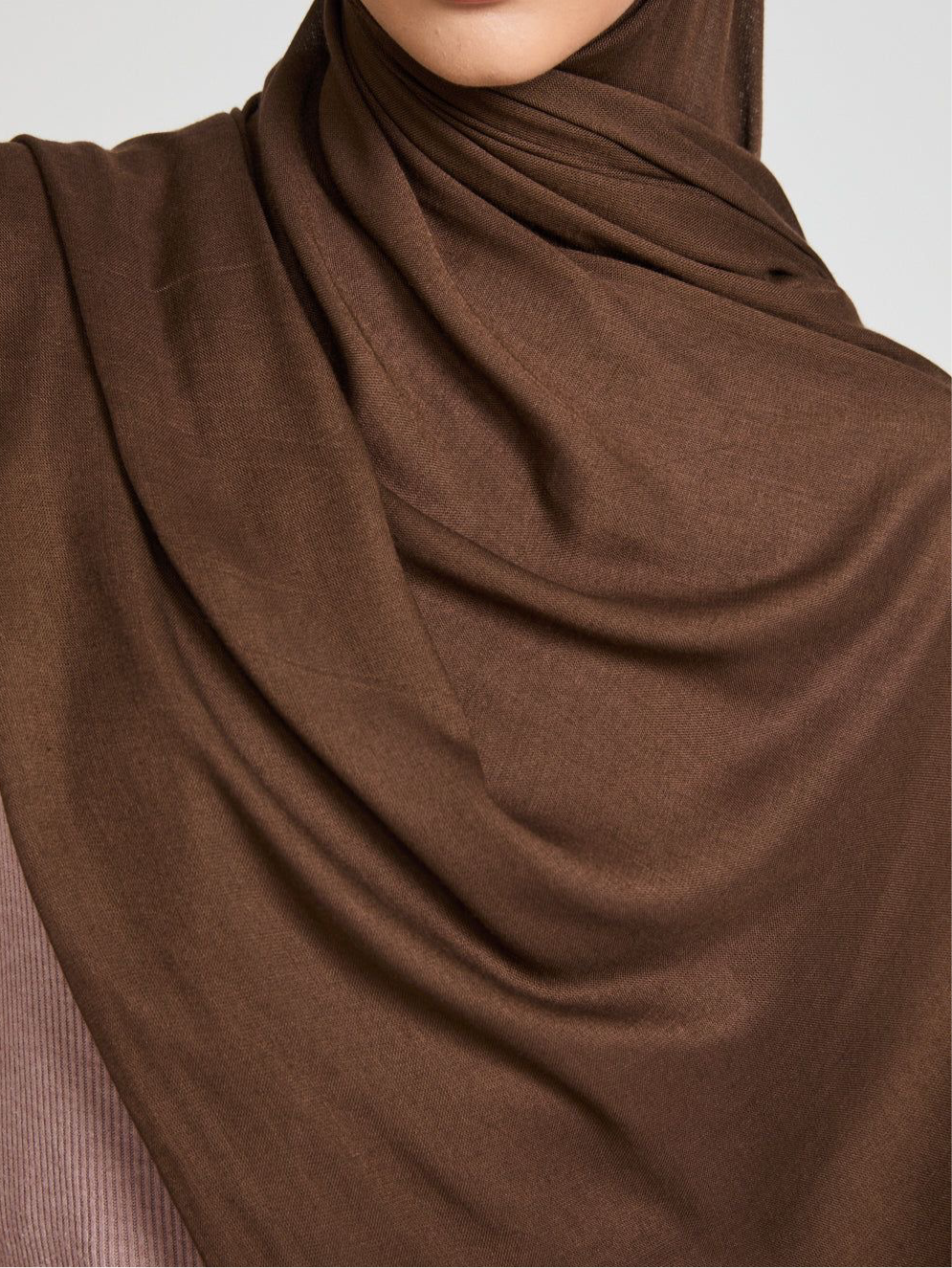 Chocolate Cotton modal
