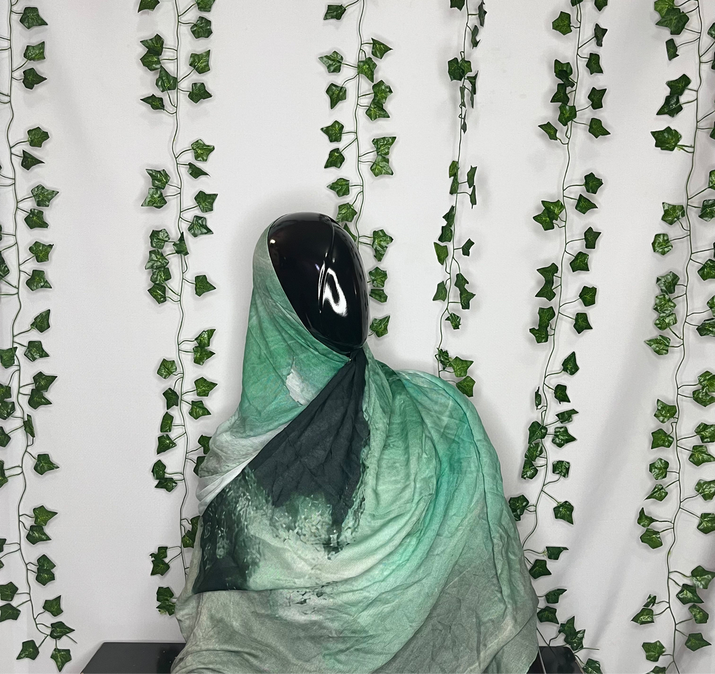 Emerald wave hijab