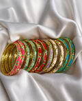 Floral Cloisonné Bangle